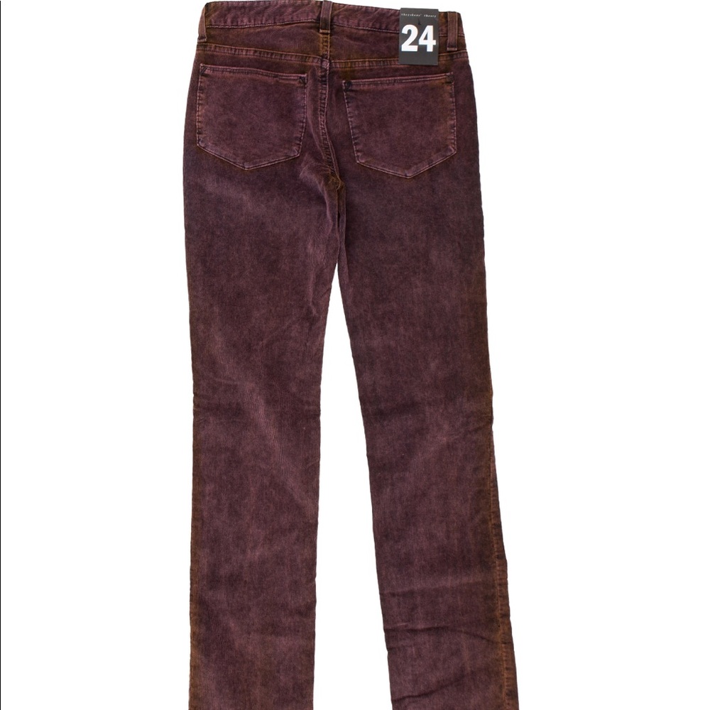 SOLD! Theyskens' Theory corduroy low-rise jeans